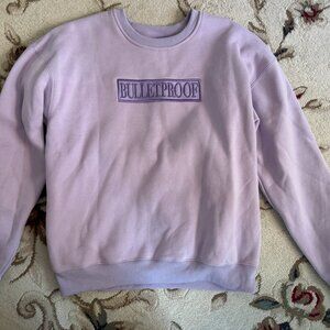 Purple BTS Bulletproof sweatshirt